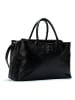 maison héritage PARIS Leren handtas "MILIA VINTAGE" zwart - (B)39 cm - (H)25 cm - (D)17 cm