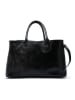 maison héritage PARIS Leren handtas "MILIA VINTAGE" zwart - (B)39 cm - (H)25 cm - (D)17 cm