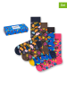 Happy Socks 4-częściowy zestaw prezentowy ze wzorem