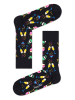 Happy Socks 3er-Set: Socken in Schwarz