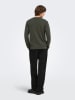 ONLY & SONS Trui "Storm" kaki