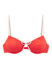 Copenhagen Studios Biustonosz bikini w kolorze pomarańczowym