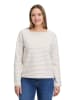 BETTY & CO Swatshirt in Weiß/ Beige