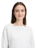 BETTY & CO Bluza w kolorze biało-szarym