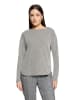 BETTY & CO Longsleeve in Weiß/ Schwarz