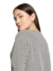 BETTY & CO Longsleeve in Weiß/ Schwarz