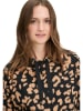 BETTY & CO Bluza w kolorze czarno-jasnobrązowym