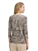 Betty Barclay Longsleeve in Grau/ Beige