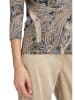 Betty Barclay Longsleeve in Grau/ Beige