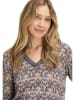 Betty Barclay Longsleeve in Grau/ Beige
