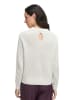 BETTY & CO Sweter w kolorze kremowym