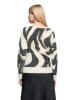 BETTY & CO Sweter w kolorze kremowo-antracytowym