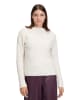 BETTY & CO Sweter w kolorze kremowym