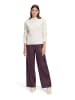 BETTY & CO Sweter w kolorze kremowym