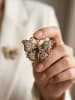 Lodie Silver Brosche mit Edelsteinen