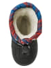 Playshoes Winterboots in Dunkelblau/ Schwarz