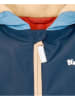 Playshoes Regenjacke in Blau/ Dunkelblau/ Orange
