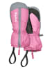 Playshoes Funktionsfäustlinge in Rosa/ Grau