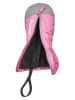 Playshoes Funktionsfäustlinge in Rosa/ Grau