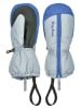 Playshoes Funktionsfäustlinge in Grau/ Blau