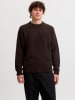 Jack & Jones Pullover in Braun