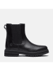 Timberland Skórzane sztyblety "Britton Drive" w kolorze czarnym