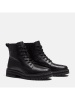 Timberland Skórzane botki "Britton Drive" w kolorze czarnym