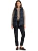 Doorgestikte bodywarmer donkerblauw