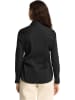 Polo Club Blouse - slim fit - zwart