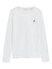 Polo Club 2-delige set: longsleeves wit/donkerblauw