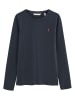 Polo Club 2-delige set: longsleeves wit/donkerblauw