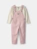 2tlg. Outfit in Rosa/ Creme
