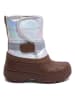 bisgaard Boots "Pacson" in Silber/ Hellbraun