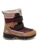 bisgaard Winterboots "Torben" in Hellbraun/ Lila