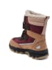 bisgaard Winterboots "Torben" in Hellbraun/ Lila