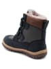 bisgaard Leren boots donkerblauw