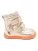 bisgaard Leren barefootschoenen "Suz" goudkleurig