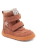 bisgaard Skórzane buty barefoot "Suz" w kolorze czerwonym