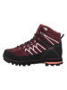 CMP Skórzane buty trekkingowe "Moon Mid" w kolorze czerwonym