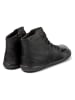 Camper Leren boots zwart
