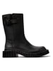 Camper Leren boots zwart