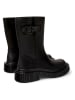 Camper Leren boots zwart