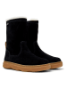 Camper Leder-Stiefel in Schwarz