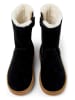 Camper Leder-Stiefel in Schwarz