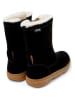 Camper Leder-Stiefel in Schwarz