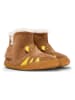 Camper Leder-Boots in Hellbraun