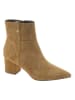 s.Oliver Leren enkellaarzen beige