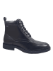 s.Oliver Leder-Boots in Schwarz