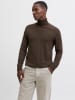 Jack & Jones Wollrollkragenpullover in Braun