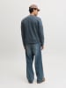 Jack & Jones Sweatshirt in Blau/ Grau
